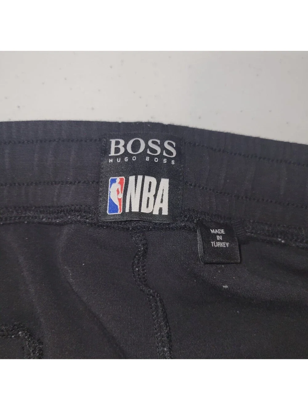 BOSS Hugo Boss NBA Brooklyn Nets Men's Black Activewear Jogger Sweatpants XL